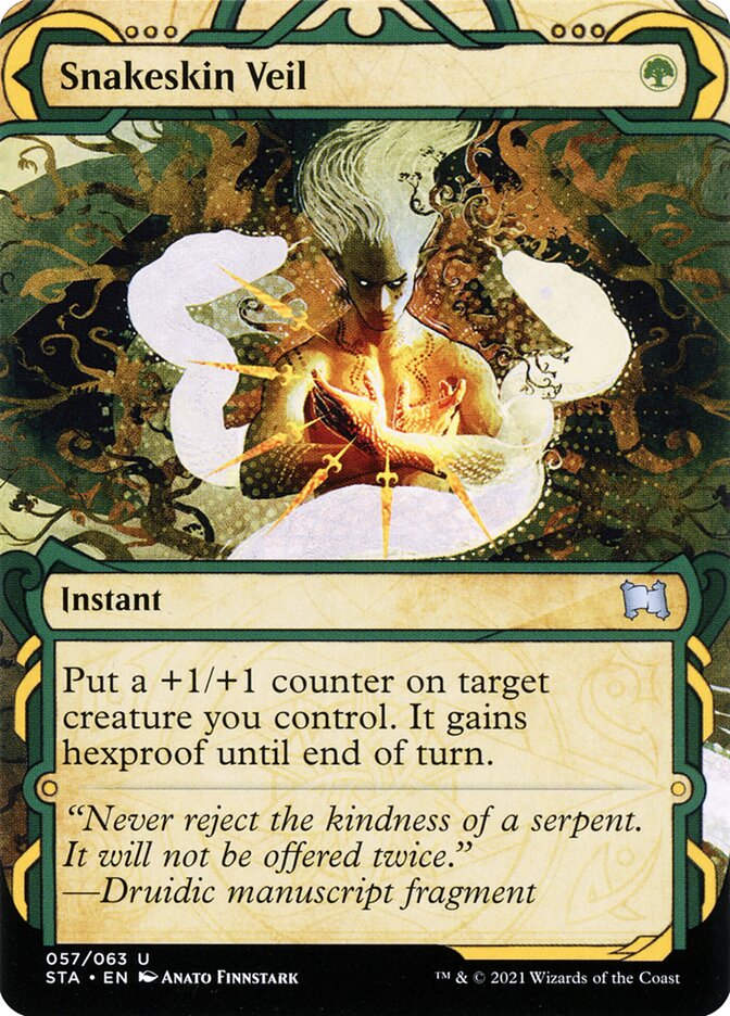 Snakeskin Veil 57/63 (Strixhaven: Mystical Archives)  - Foil | Good Games Modbury