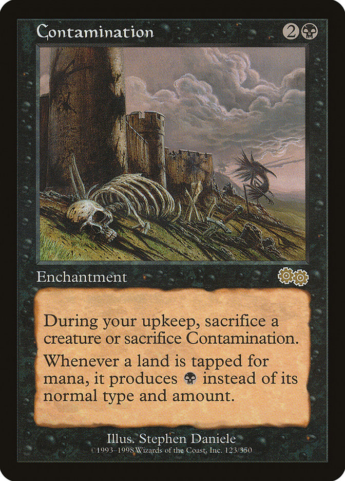 Contamination 123/350 (Urza's Saga)  | Good Games Modbury