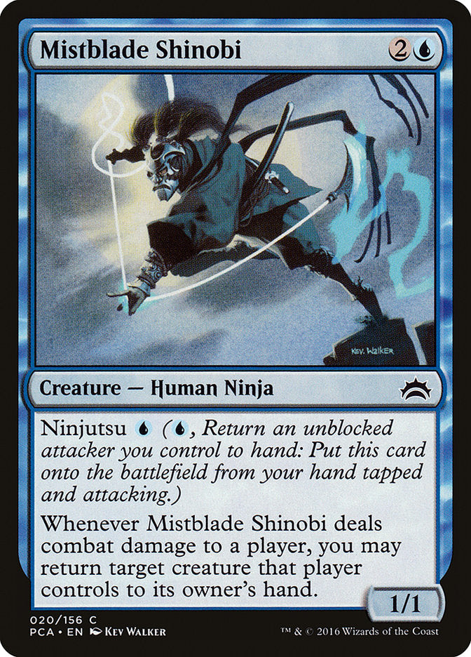 Mistblade Shinobi 20/156 (Planechase Anthology)  | Good Games Modbury