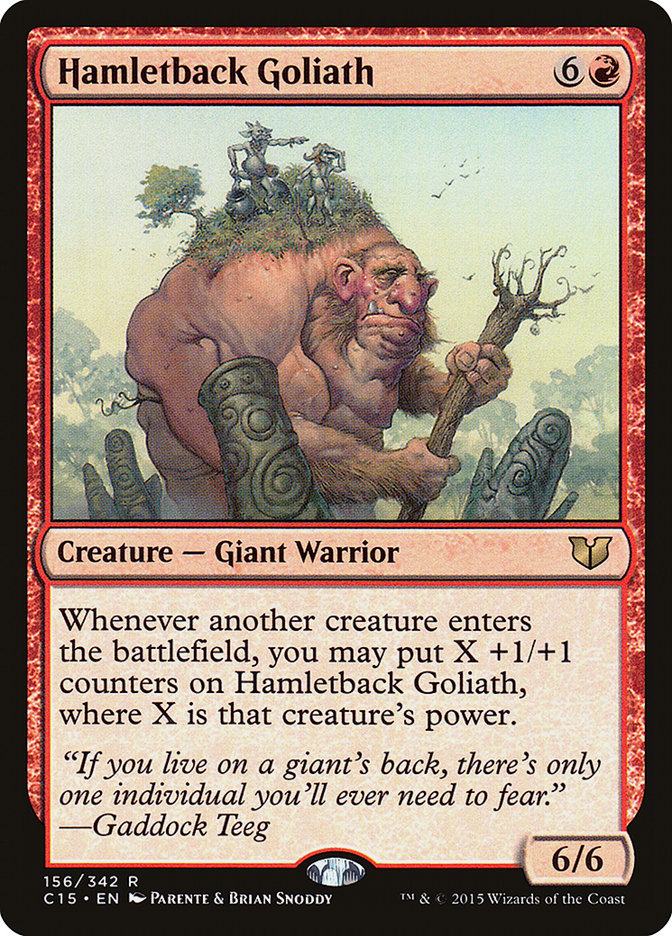 Hamletback Goliath 156/342 (Commander 2015)  | Good Games Modbury