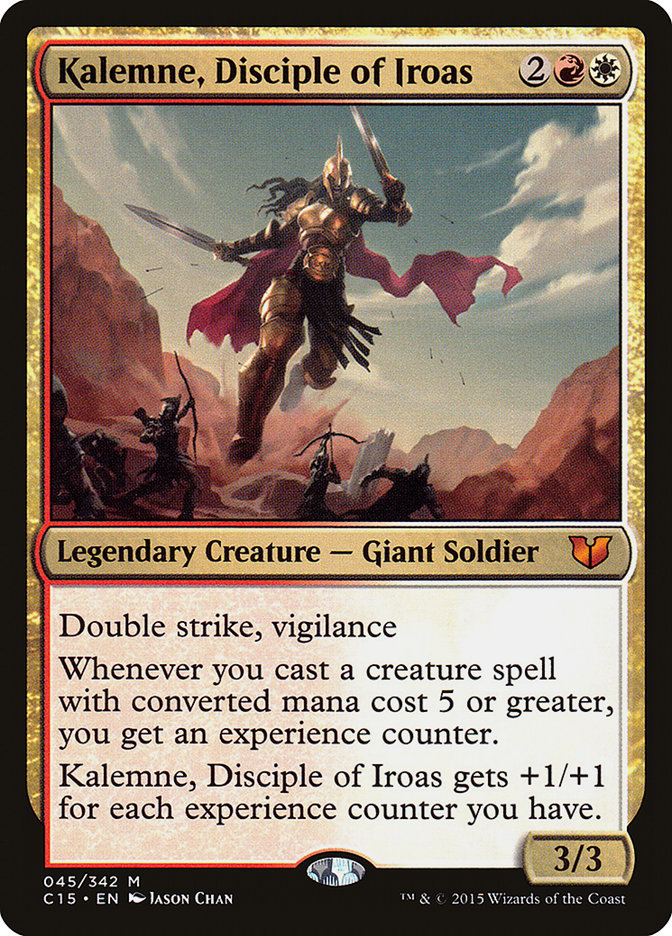 Kalemne, Disciple of Iroas 45/342 (Commander 2015)  | Good Games Modbury