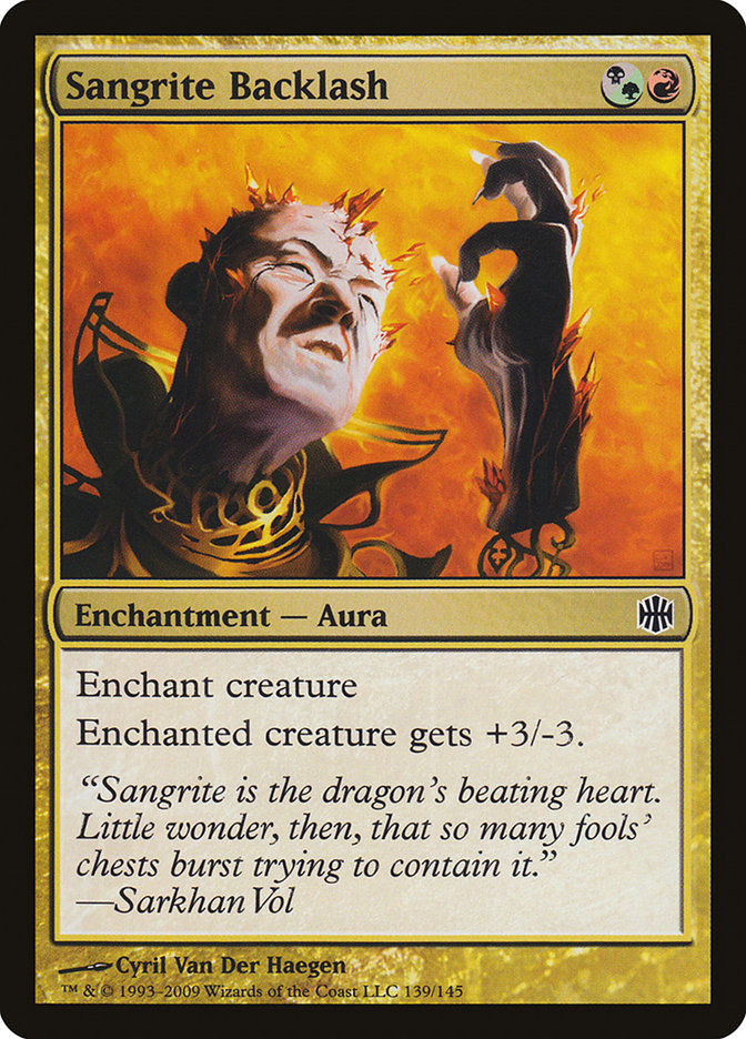 Sangrite Backlash 139/145 (Alara Reborn)  | Good Games Modbury