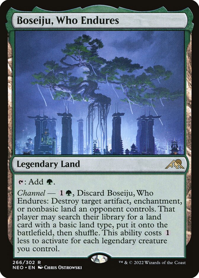 Boseiju, Who Endures 266/302 (Kamigawa: Neon Dynasty)  | Good Games Modbury