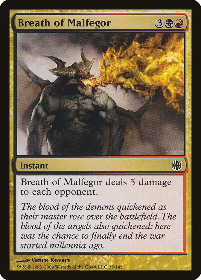 Breath of Malfegor 35/145 (Alara Reborn)  | Good Games Modbury
