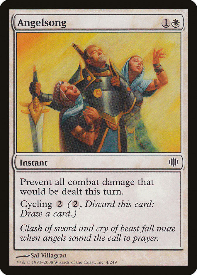 Angelsong 4/249 (Shards of Alara)  - Foil | Good Games Modbury