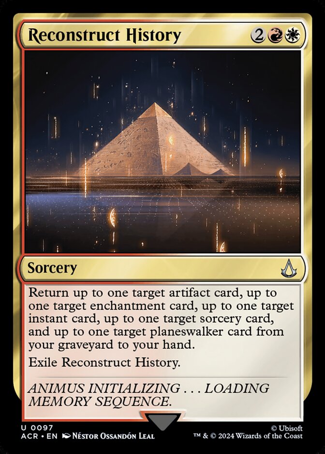 Reconstruct History 97 (Universes Beyond: Assassin's Creed)  | Good Games Modbury