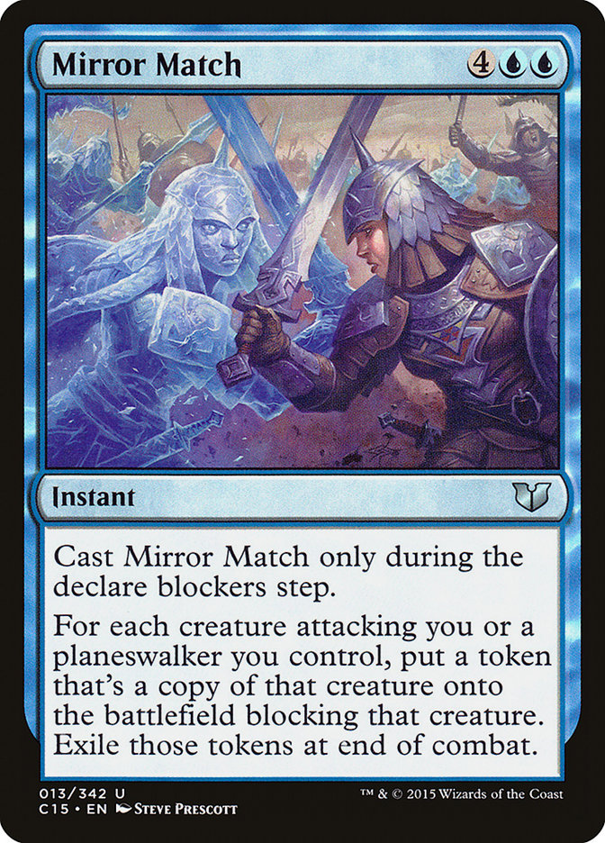 Mirror Match 13/342 (Commander 2015)  | Good Games Modbury