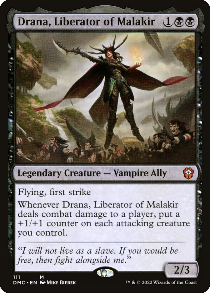 Drana, Liberator of Malakir 111/50 (Commander: Dominaria United)  | Good Games Modbury
