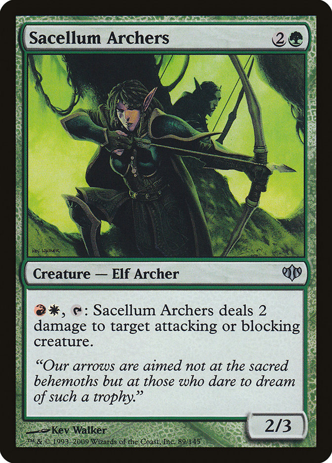 Sacellum Archers 89/145 (Conflux)  | Good Games Modbury