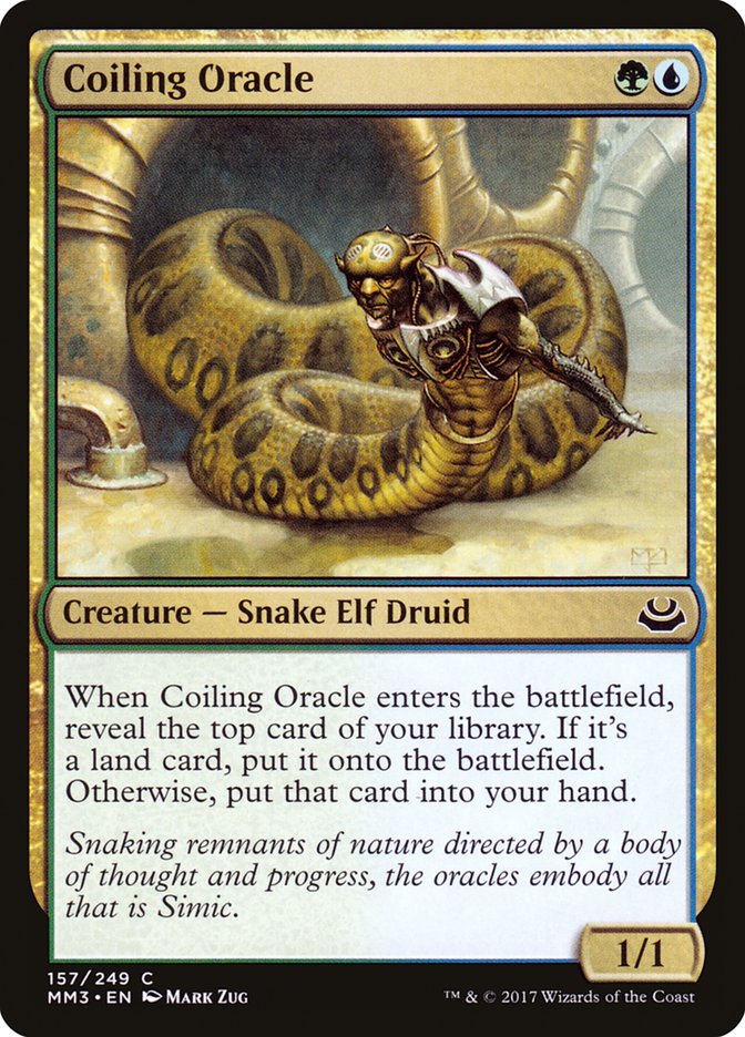 Coiling Oracle 157/249 (Modern Masters 2017)  - Foil | Good Games Modbury