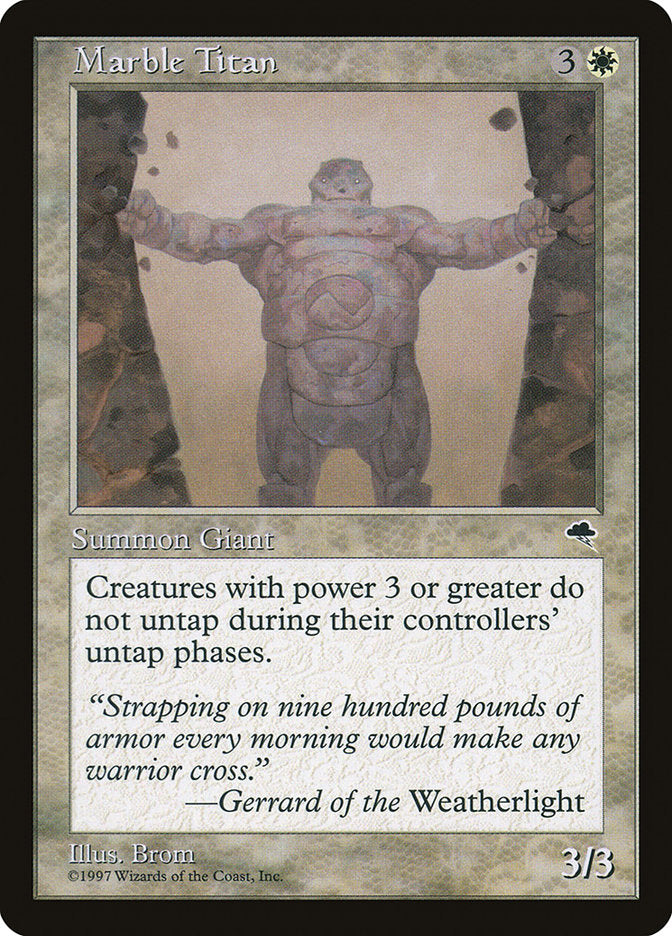 Marble Titan 28/350 (Tempest)  | Good Games Modbury