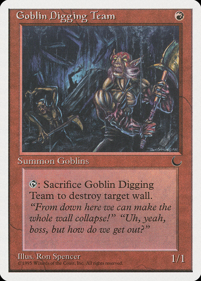 Goblin Digging Team 49/125 (Chronicles)  | Good Games Modbury