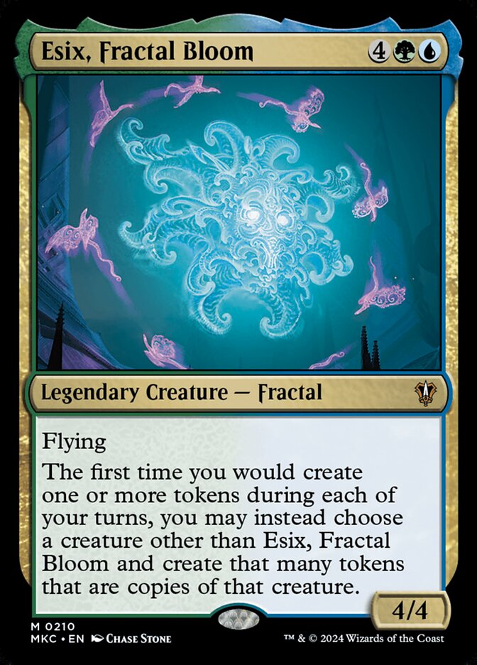 Esix, Fractal Bloom 210/311 (Commander: Murders at Karlov Manor)  | Good Games Modbury