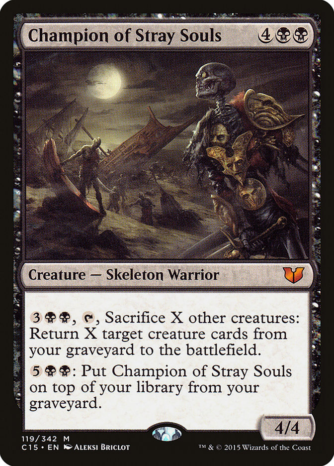 Champion of Stray Souls 119/342 (Commander 2015)  | Good Games Modbury