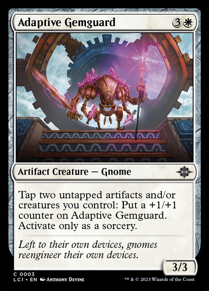 Adaptive Gemguard 3/291 (The Lost Caverns of Ixalan)  | Good Games Modbury