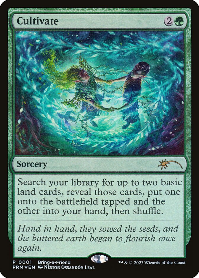 Cultivate 1 (Unique and Miscellaneous Promos)  - Foil | Good Games Modbury
