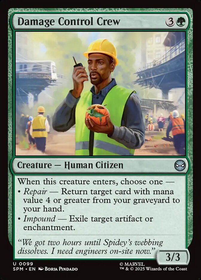 Damage Control Crew 99/198 (Marvel's Spider-Man)  - Foil | Good Games Modbury