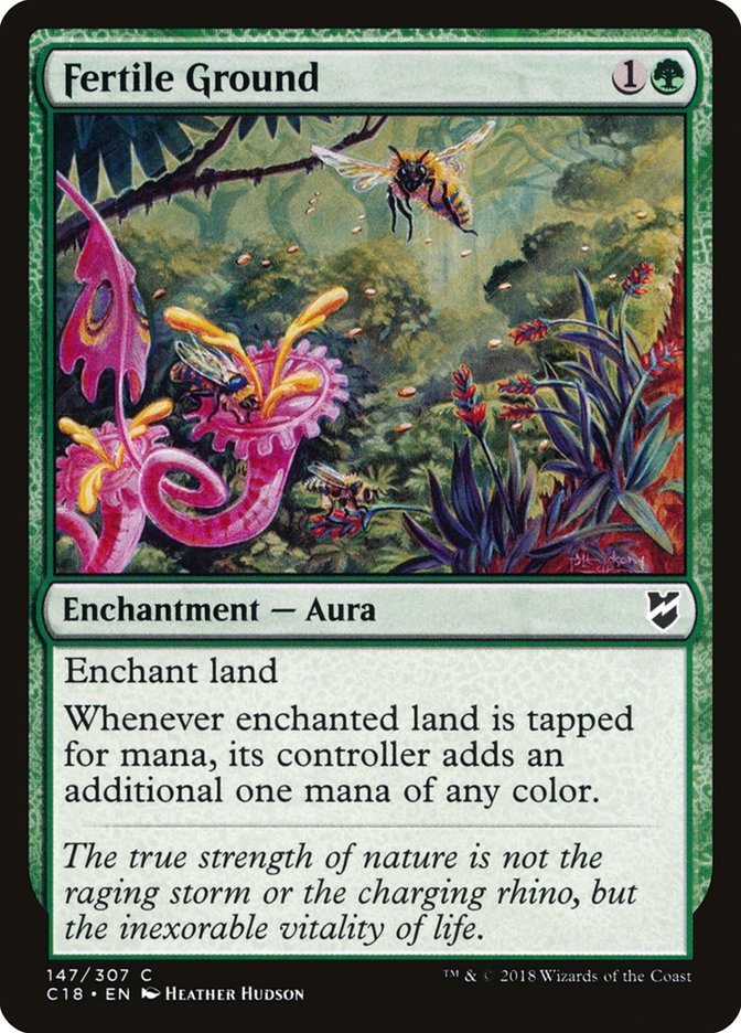 Fertile Ground 147/307 (Commander 2018)  | Good Games Modbury