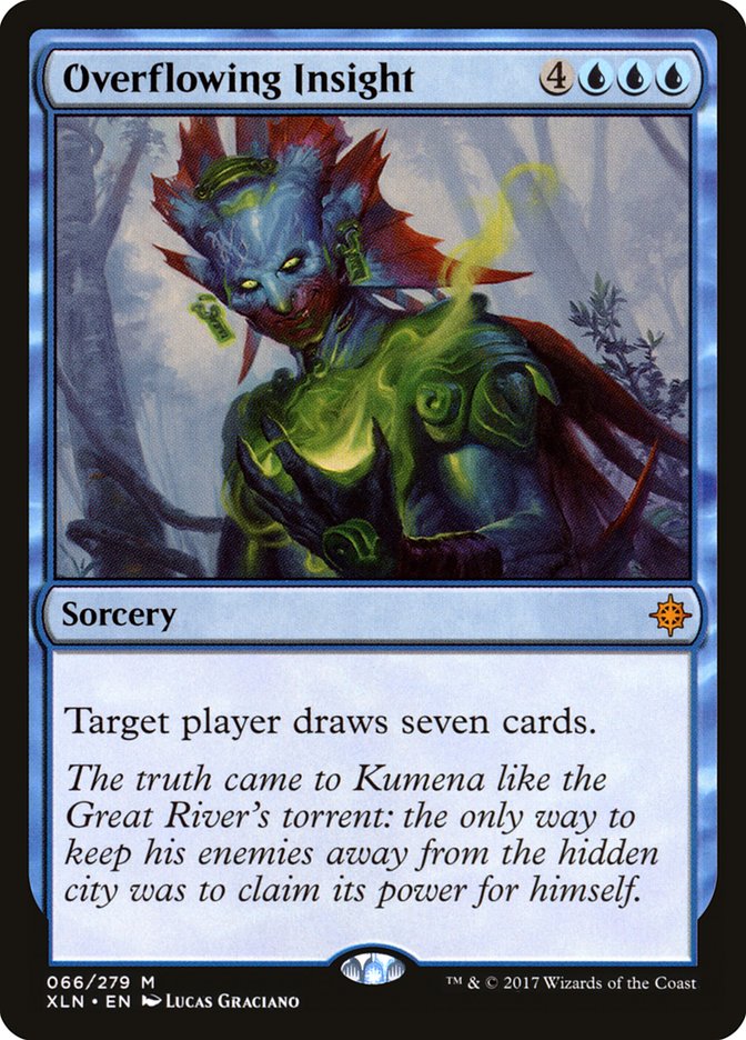 Overflowing Insight 66/279 (Ixalan)  | Good Games Modbury