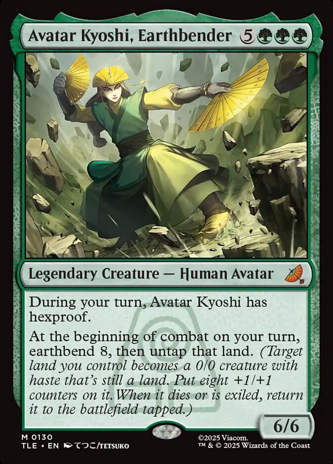 Avatar Kyoshi, Earthbender 130/317 (Avatar: The Last Airbender: Eternal-Legal)  | Good Games Modbury