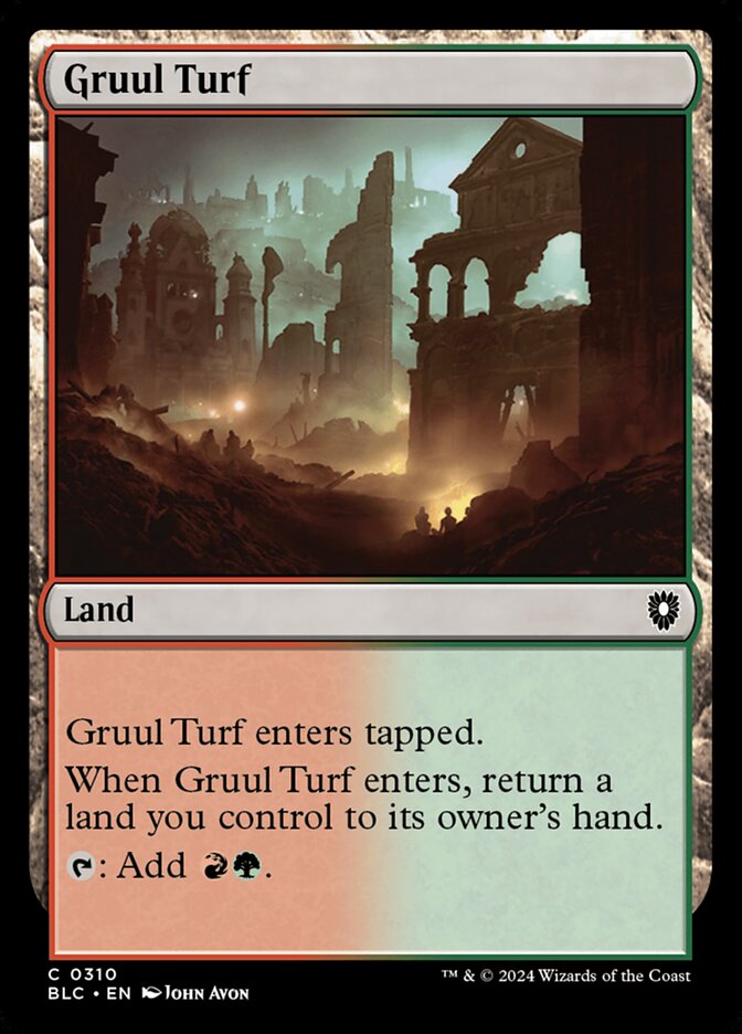 Gruul Turf 310 (Commander: Bloomburrow)  | Good Games Modbury