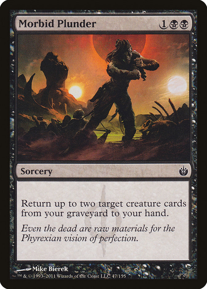 Morbid Plunder 47/155 (Mirrodin Besieged)  - Foil | Good Games Modbury