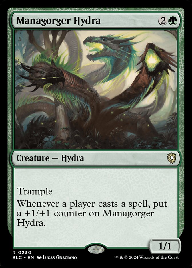 Managorger Hydra 230 (Commander: Bloomburrow)  | Good Games Modbury