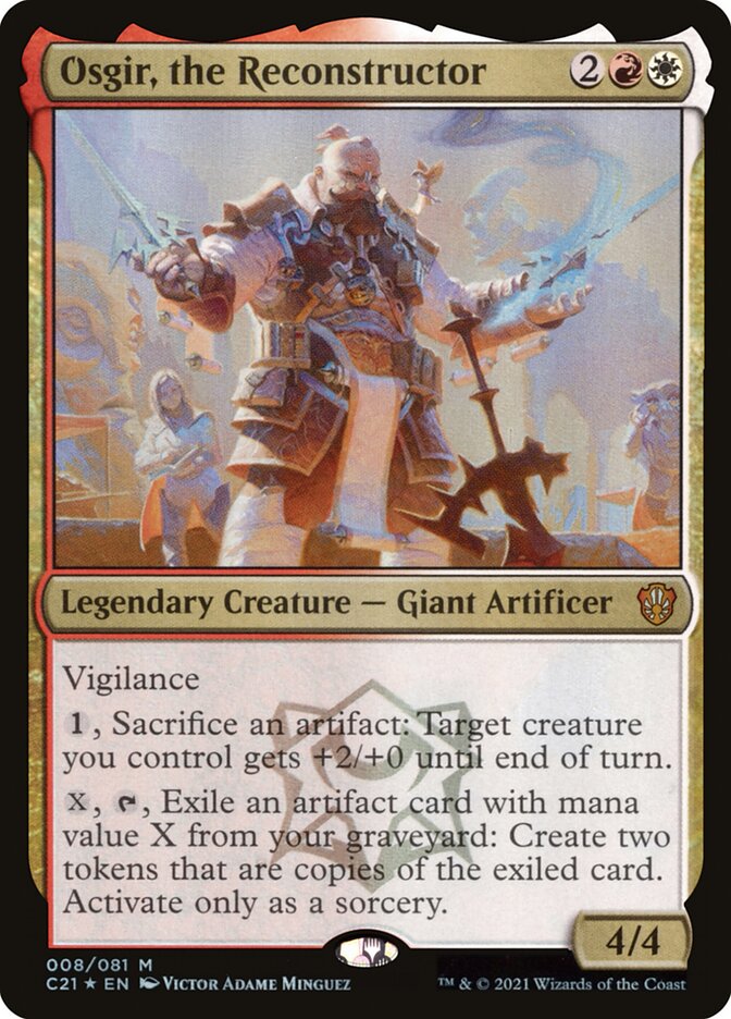 Osgir, the Reconstructor 8/81 (Commander 2021)  - Foil | Good Games Modbury