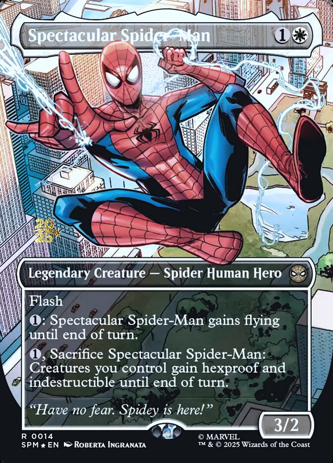 Spectacular Spider-Man 14s/73 (Prerelease Cards)  - Foil | Good Games Modbury
