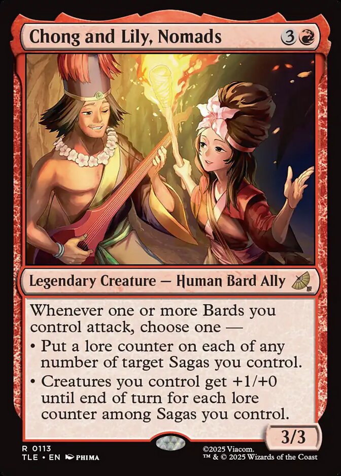 Chong and Lily, Nomads 113/317 (Avatar: The Last Airbender: Eternal-Legal)  - Foil | Good Games Modbury