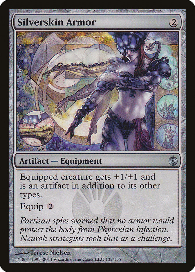 Silverskin Armor 132/155 (Mirrodin Besieged)  | Good Games Modbury