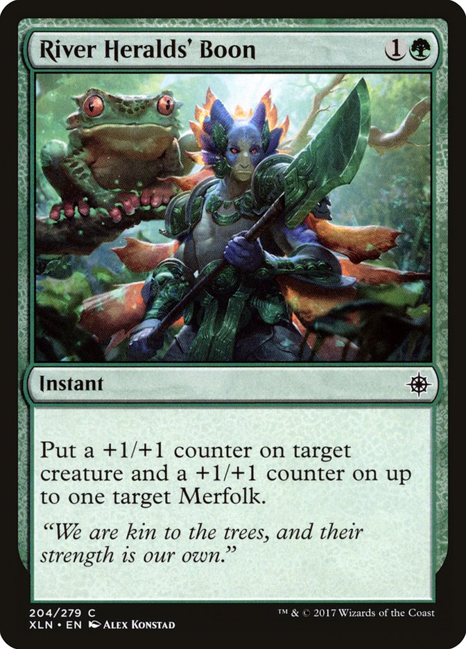 River Heralds' Boon 204/279 (Ixalan)  | Good Games Modbury