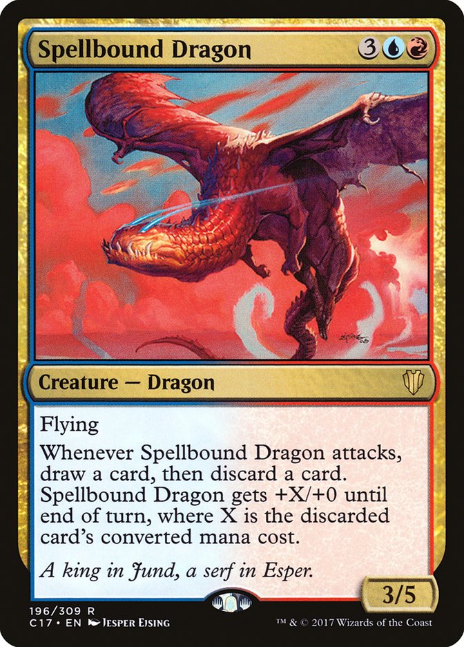 Spellbound Dragon 196/309 (Commander 2017)  | Good Games Modbury