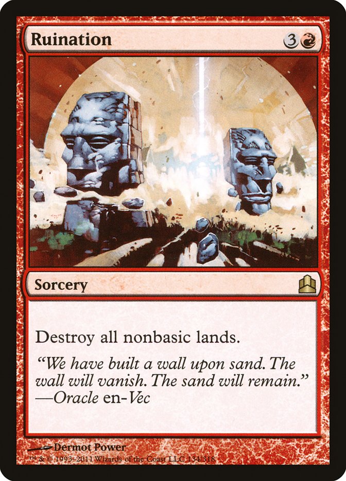 Ruination 134/318 (Commander)  | Good Games Modbury