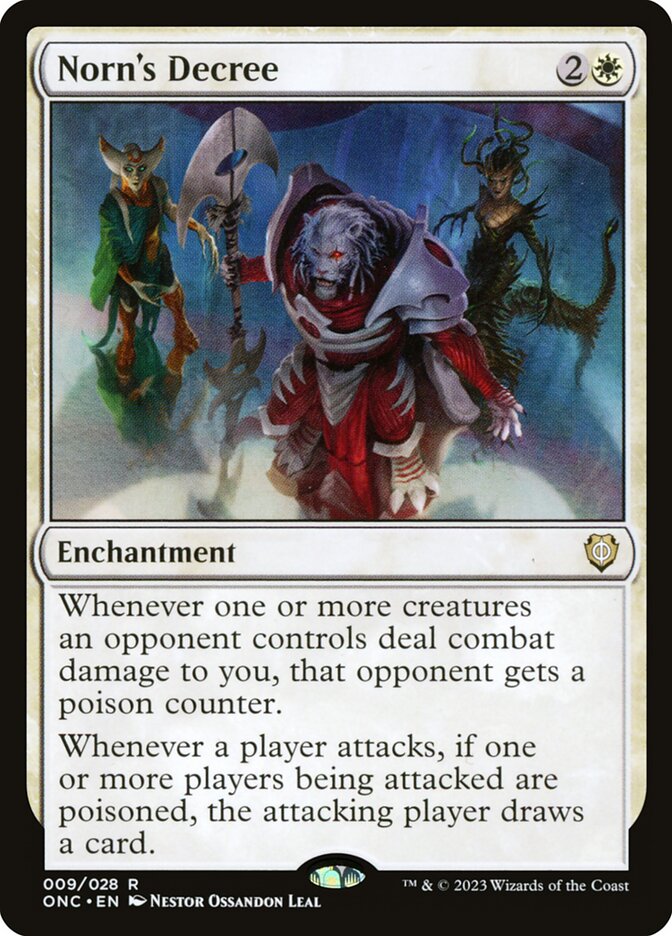 Norn's Decree 9/28 (Commander: Phyrexia: All Will Be One)  | Good Games Modbury