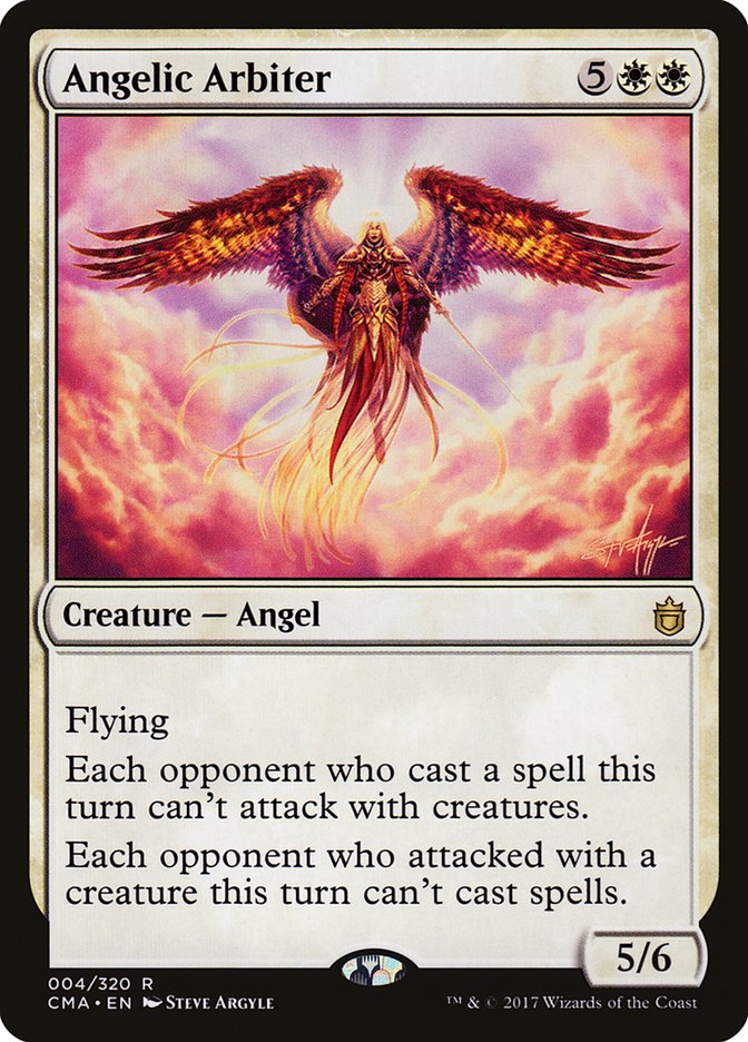 Angelic Arbiter 4/320 (Commander Anthology)  | Good Games Modbury