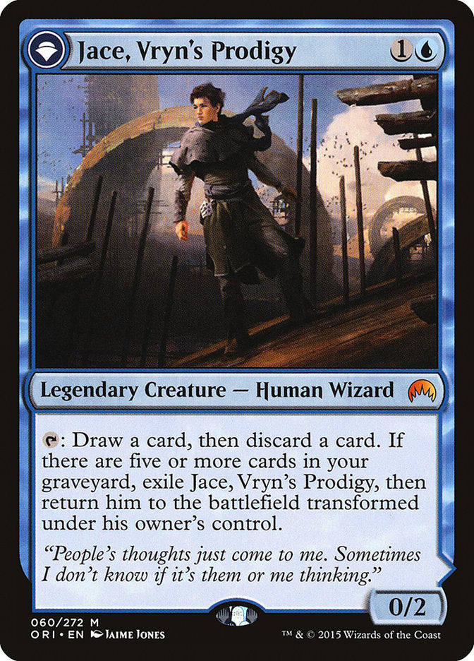 Jace, Vryn's Prodigy // Jace, Telepath Unbound 60/272 (Magic Origins)  | Good Games Modbury