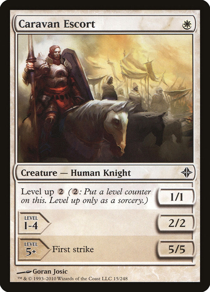 Caravan Escort 15/248 (Rise of the Eldrazi)  - Foil | Good Games Modbury