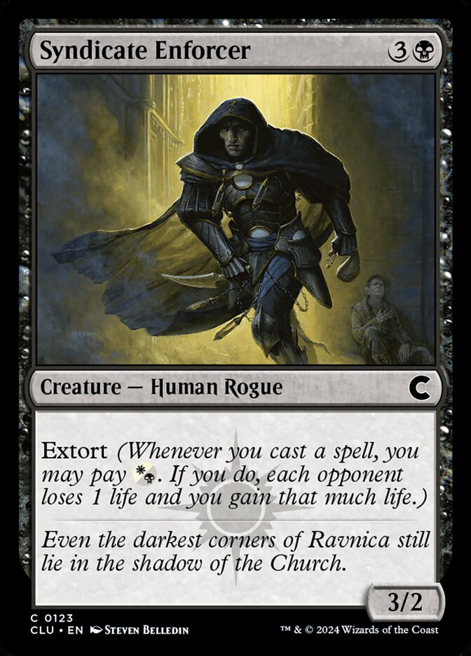 Syndicate Enforcer 123/284 (Ravnica: Clue Edition)  | Good Games Modbury