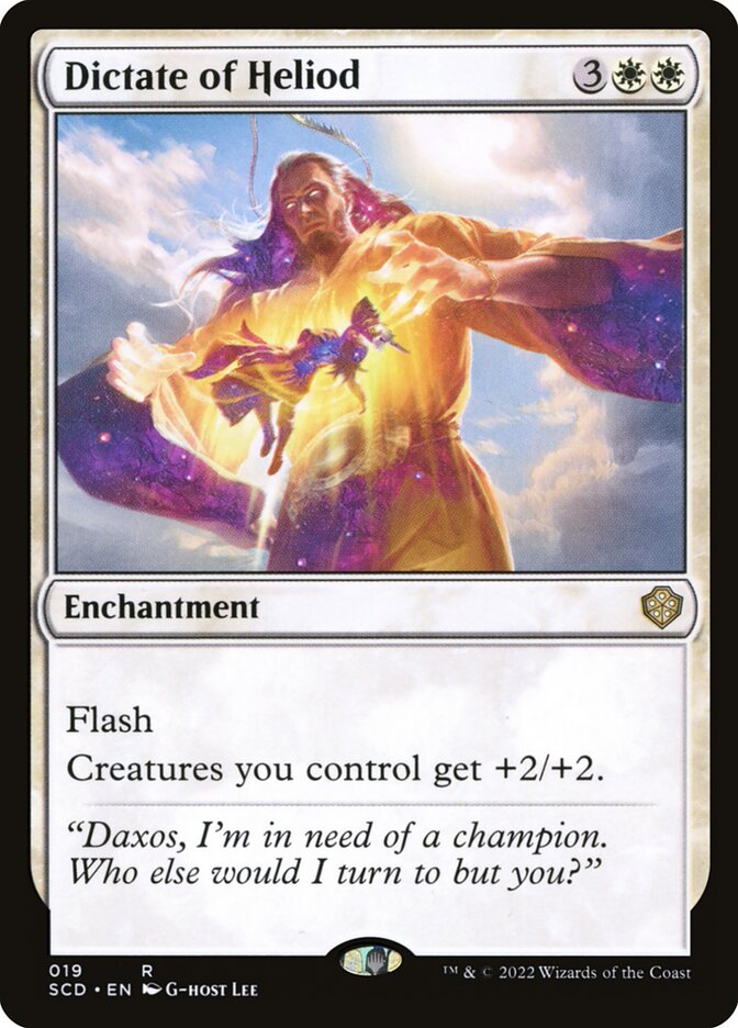 Dictate of Heliod 19/352 (Starter Commander Decks)  | Good Games Modbury