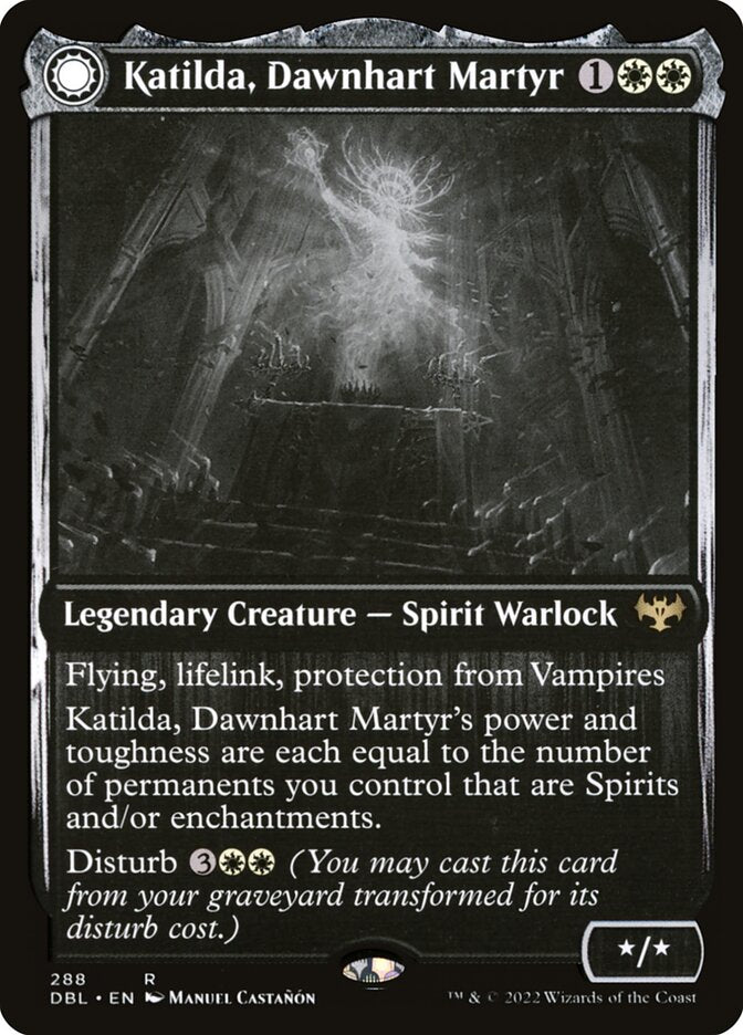 Katilda, Dawnhart Martyr // Katilda's Rising Dawn 288/534 (Innistrad: Double Feature)  | Good Games Modbury