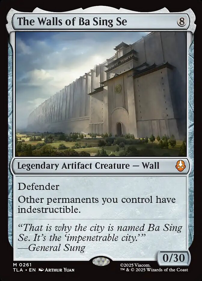 The Walls of Ba Sing Se 261 (Avatar: The Last Airbender)  - Foil | Good Games Modbury