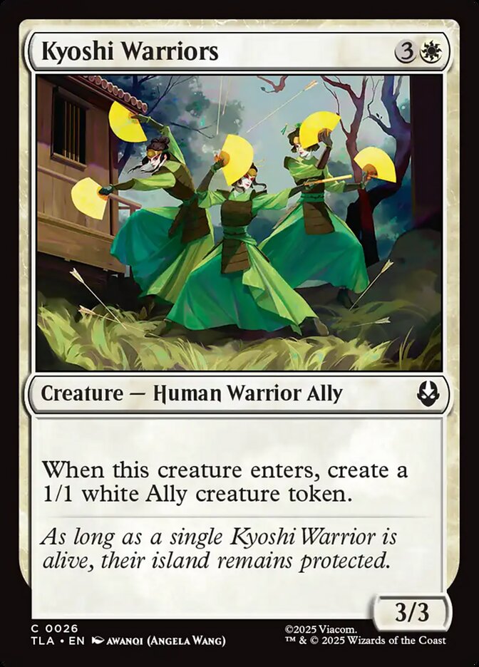 Kyoshi Warriors 26/286 (Avatar: The Last Airbender)  | Good Games Modbury