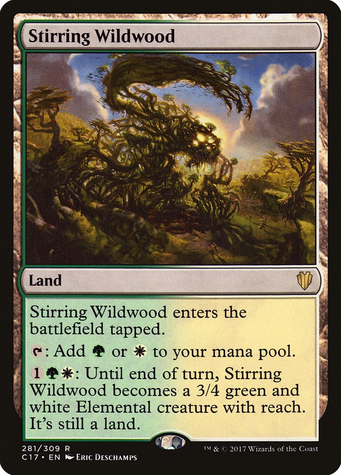 Stirring Wildwood 281/309 (Commander 2017)  | Good Games Modbury