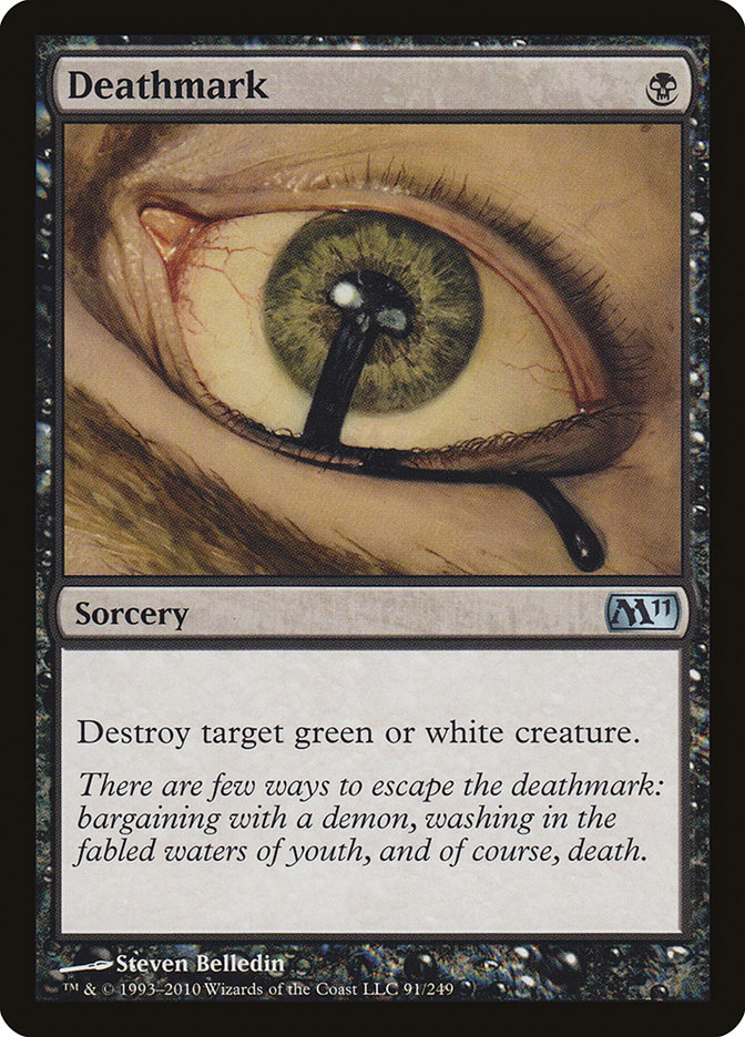 Deathmark 91 (Magic 2011 (M11))  - Foil | Good Games Modbury