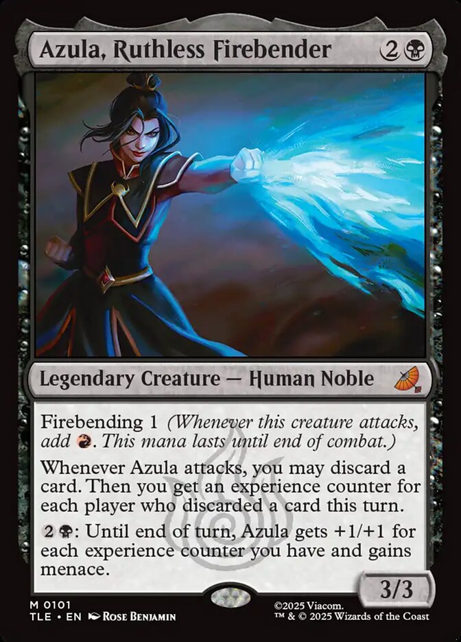Azula, Ruthless Firebender 101 (Avatar: The Last Airbender: Eternal-Legal)  - Foil | Good Games Modbury
