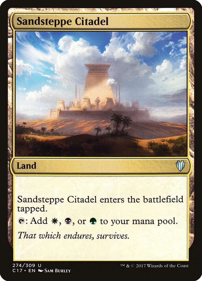 Sandsteppe Citadel 274/309 (Commander 2017)  | Good Games Modbury