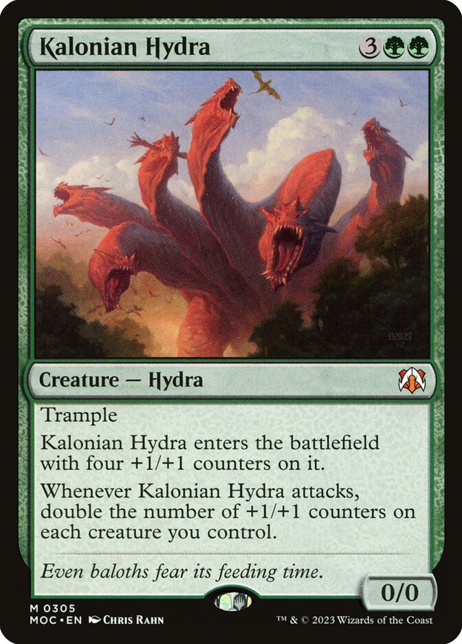 Kalonian Hydra 305 (Commander: March of the Machine)  | Good Games Modbury