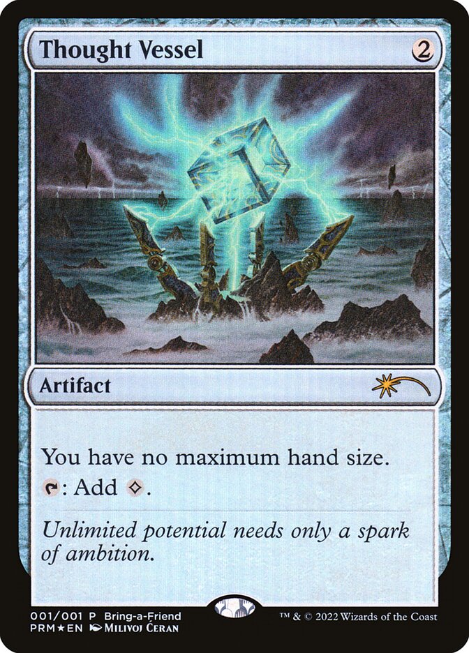 Thought Vessel Bring a Friend Promo 1 (Unique and Miscellaneous Promos)  - Foil | Good Games Modbury
