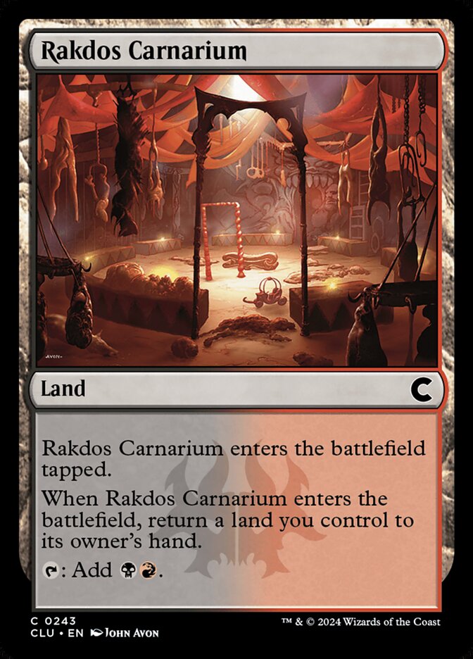Rakdos Carnarium 243/284 (Ravnica: Clue Edition)  | Good Games Modbury